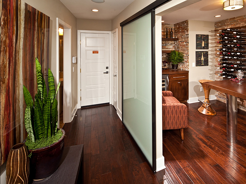 Sliding Passage Door